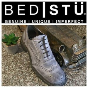 Bed Stü Distressed Brogues Casual Oxford Shoes